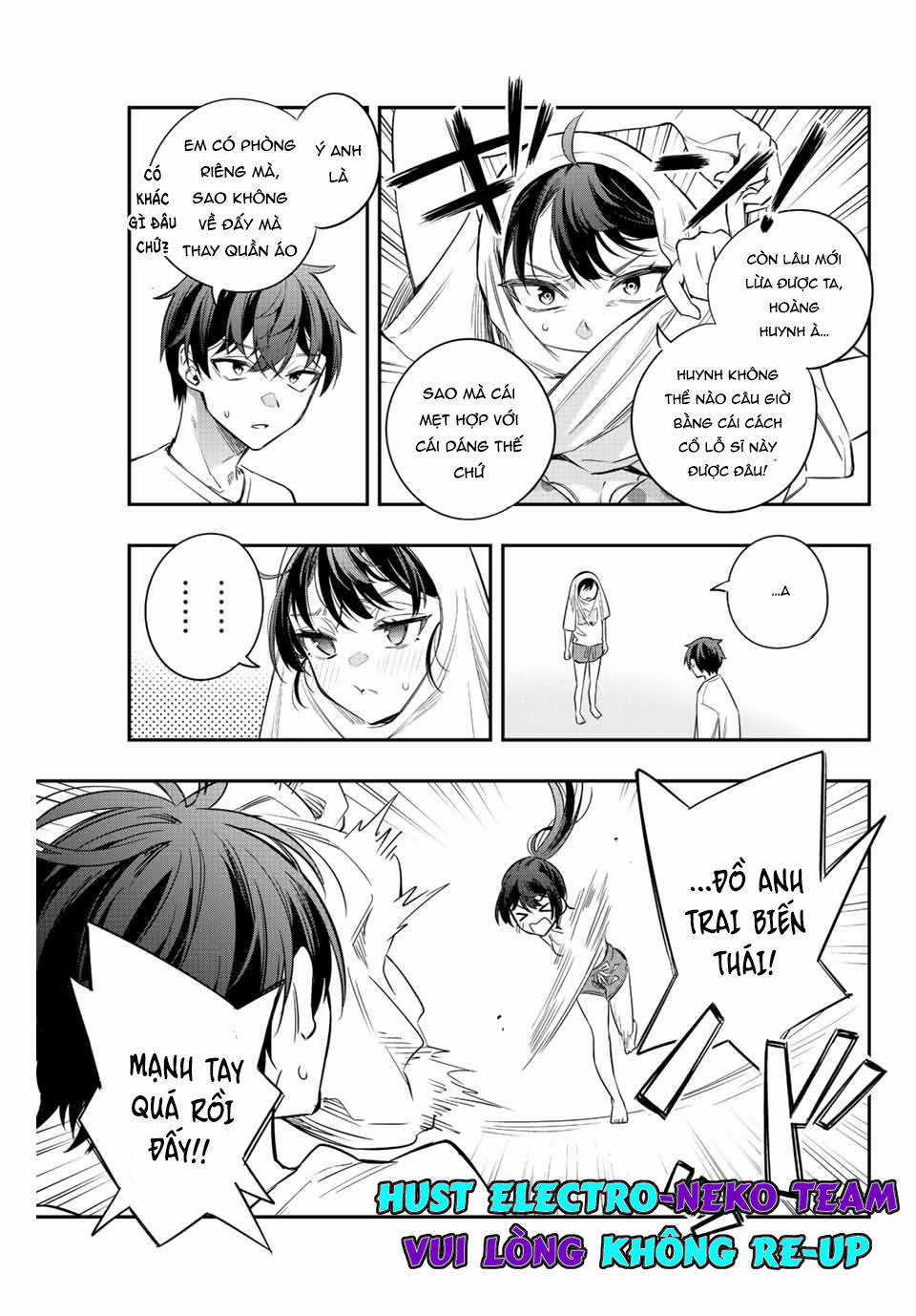 Arya-san bàn bên thi thoảng lại thả thính tôi bằng tiếng Nga Chapter 20 trang 19