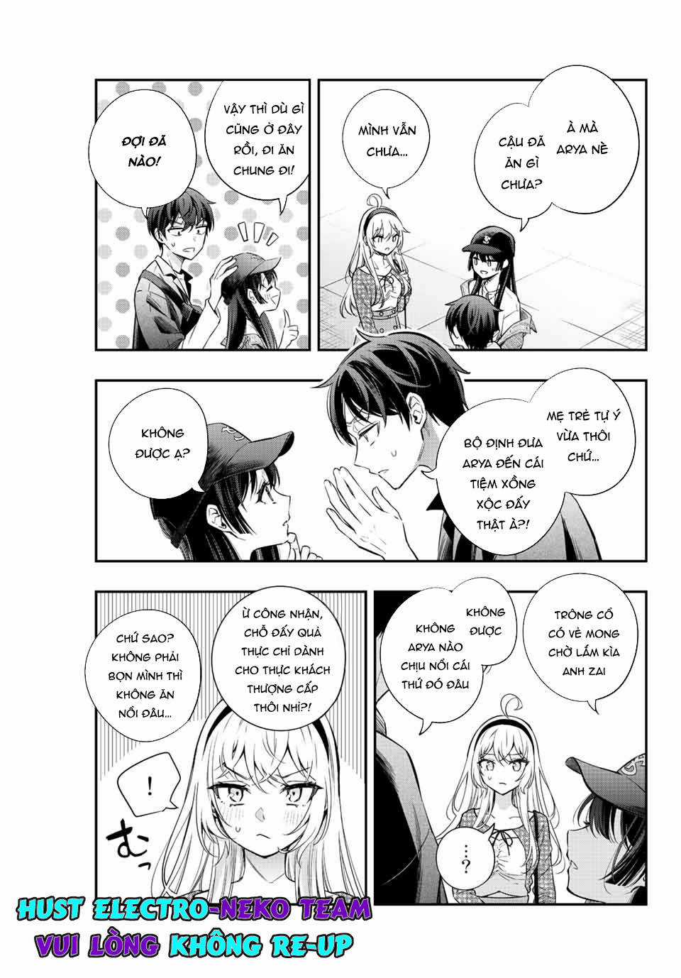 Arya-san bàn bên thi thoảng lại thả thính tôi bằng tiếng Nga Chapter 21 trang 13