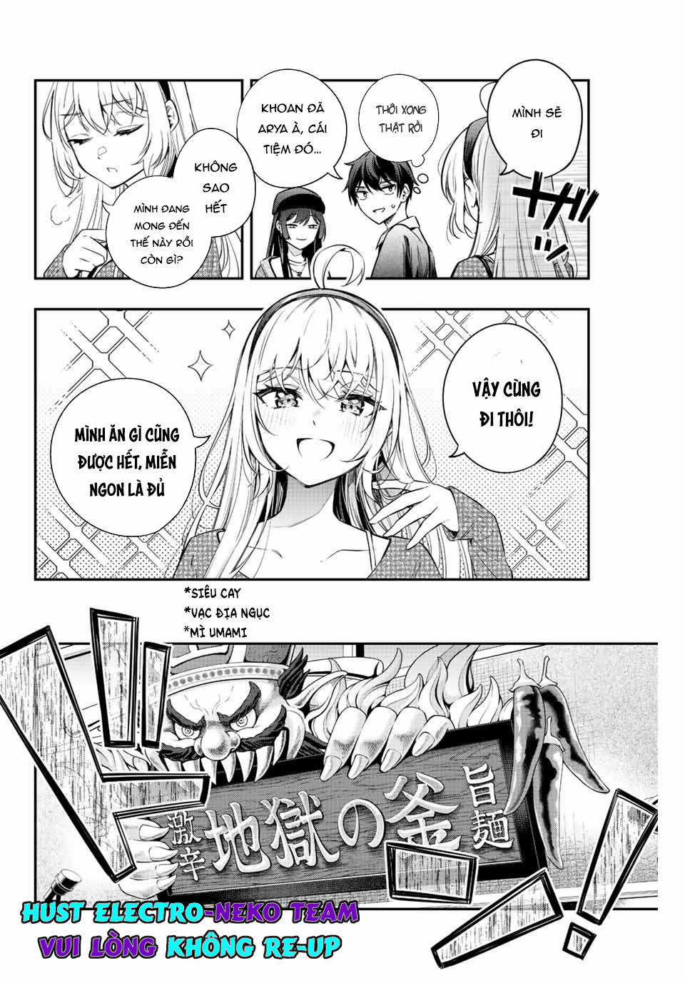 Arya-san bàn bên thi thoảng lại thả thính tôi bằng tiếng Nga Chapter 21 trang 14