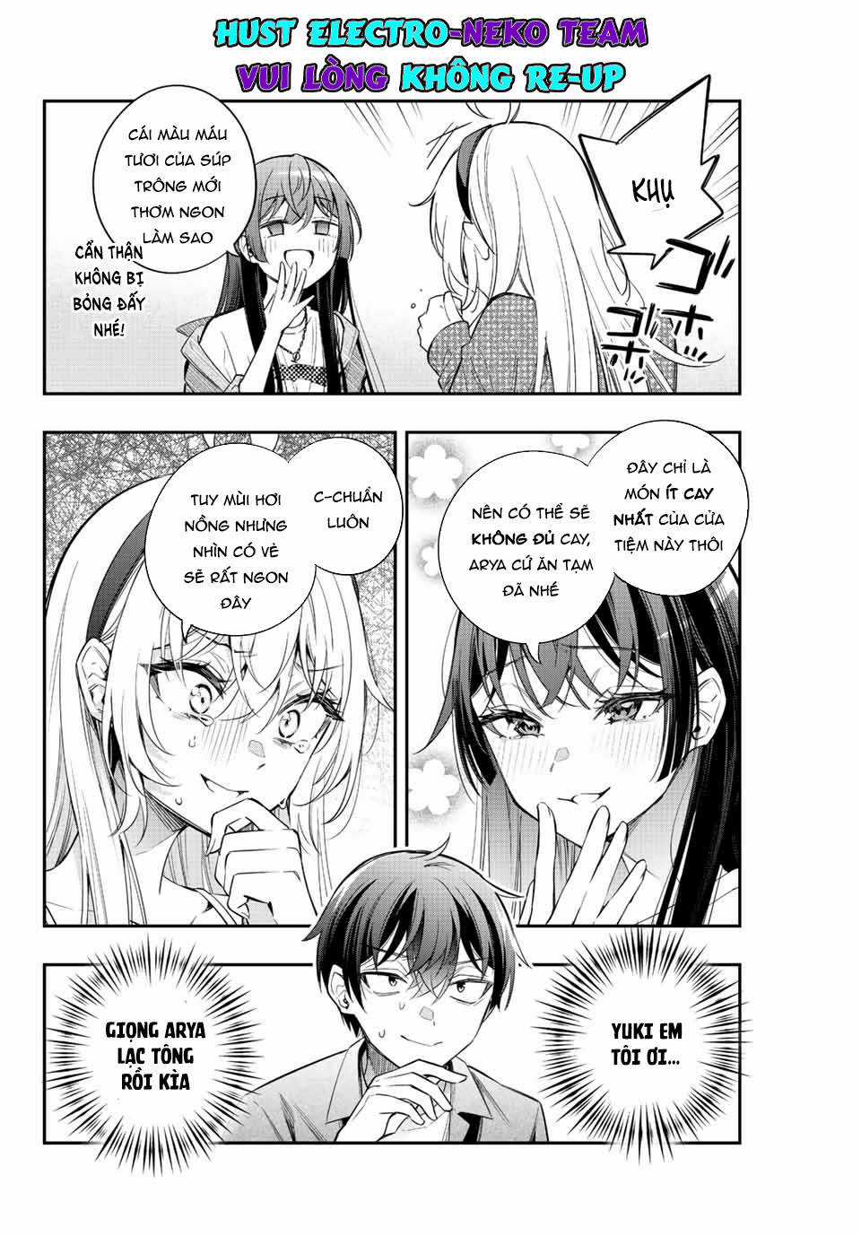 Arya-san bàn bên thi thoảng lại thả thính tôi bằng tiếng Nga Chapter 21 trang 18