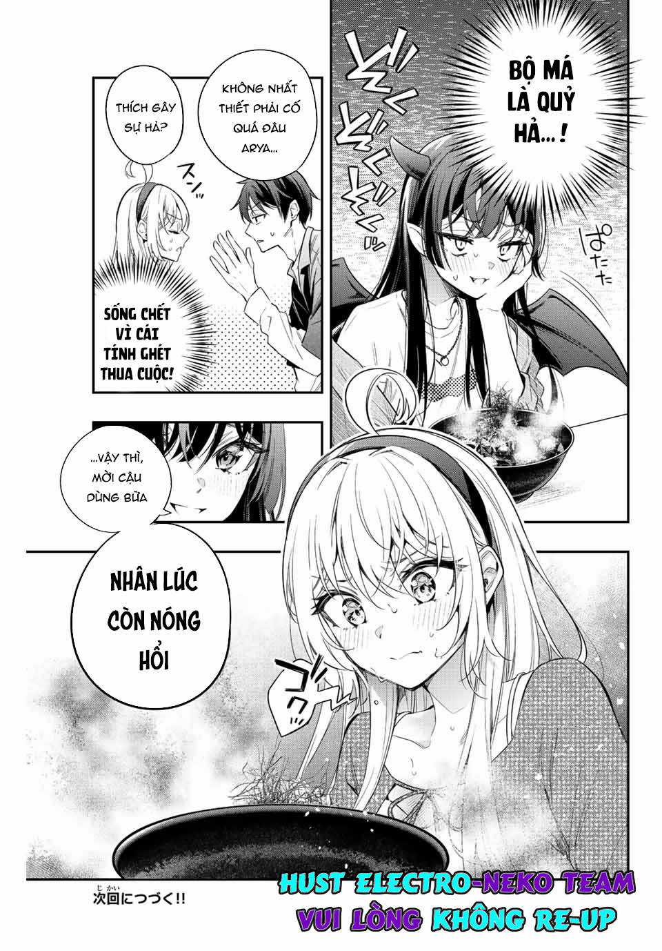 Arya-san bàn bên thi thoảng lại thả thính tôi bằng tiếng Nga Chapter 21 trang 19