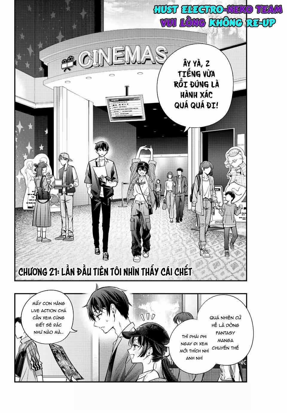Arya-san bàn bên thi thoảng lại thả thính tôi bằng tiếng Nga Chapter 21 trang 4