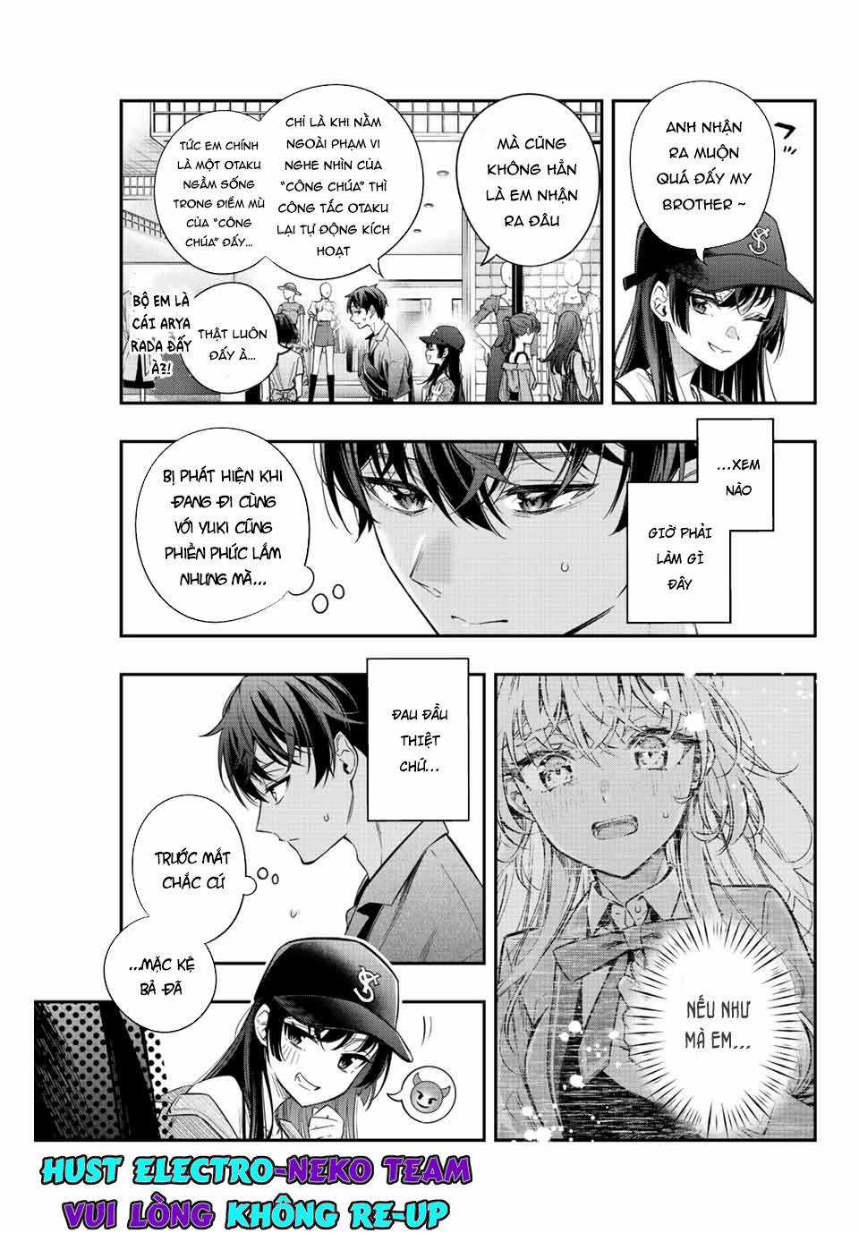 Arya-san bàn bên thi thoảng lại thả thính tôi bằng tiếng Nga Chapter 21 trang 7