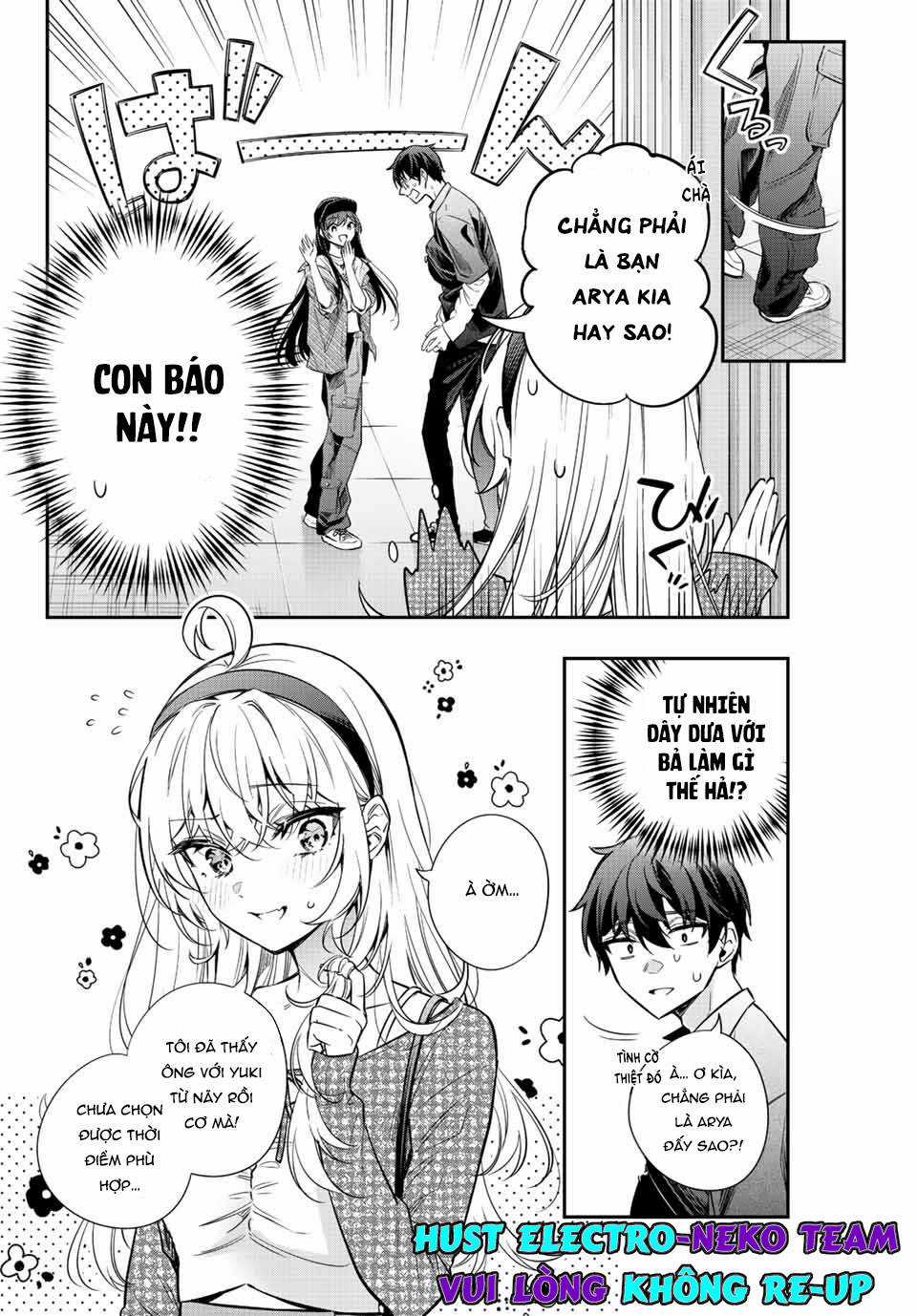 Arya-san bàn bên thi thoảng lại thả thính tôi bằng tiếng Nga Chapter 21 trang 8