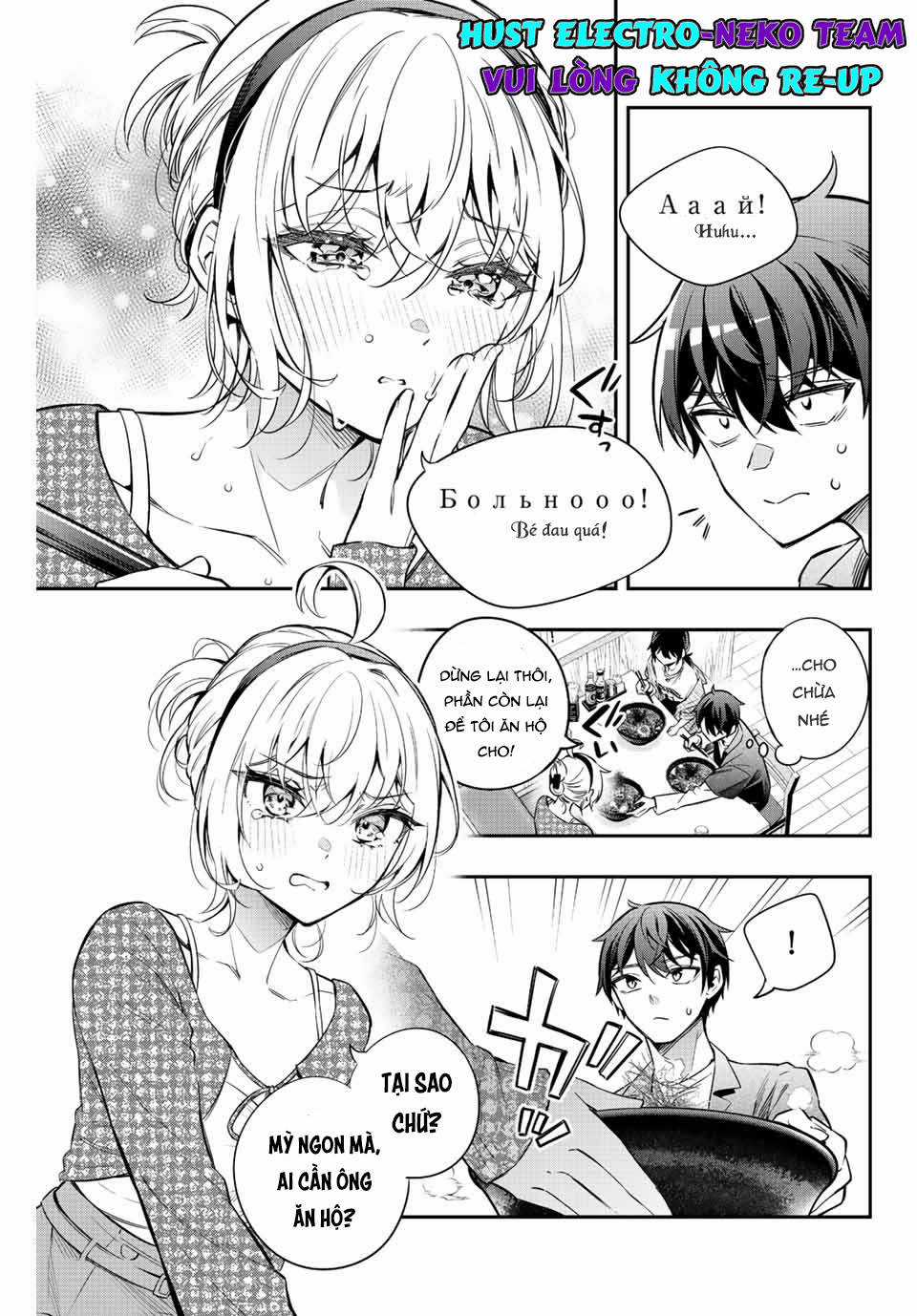 Arya-san bàn bên thi thoảng lại thả thính tôi bằng tiếng Nga Chapter 22 trang 10