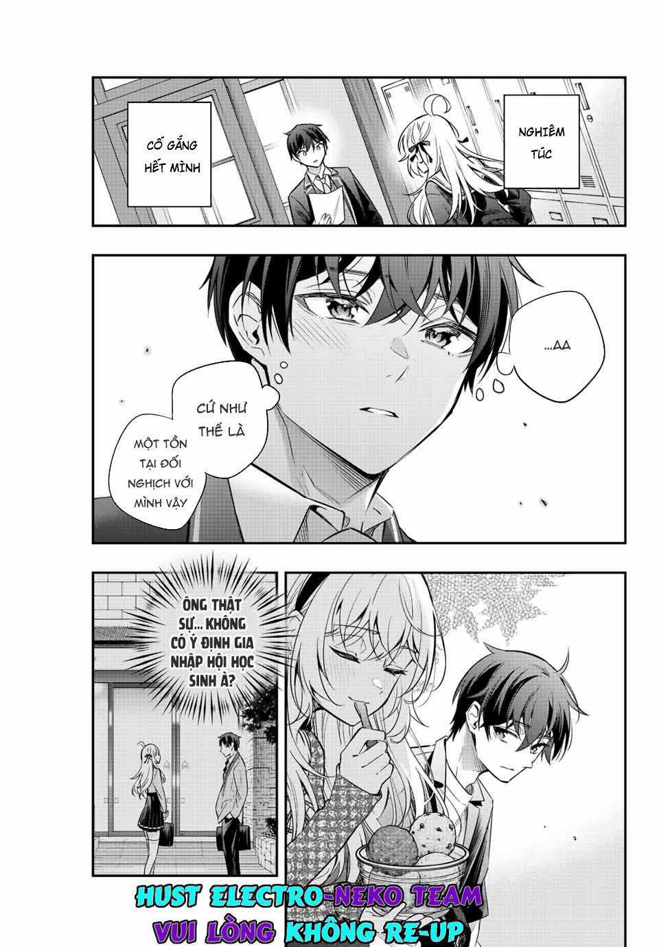 Arya-san bàn bên thi thoảng lại thả thính tôi bằng tiếng Nga Chapter 22 trang 18