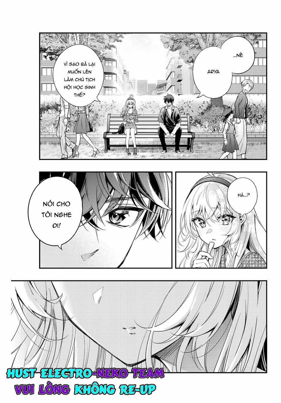 Arya-san bàn bên thi thoảng lại thả thính tôi bằng tiếng Nga Chapter 23 trang 13