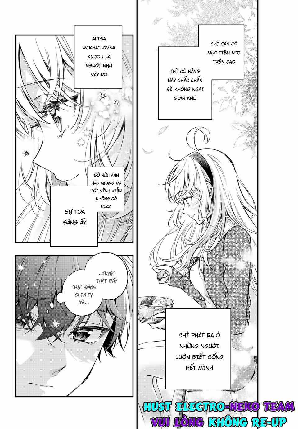 Arya-san bàn bên thi thoảng lại thả thính tôi bằng tiếng Nga Chapter 23 trang 16