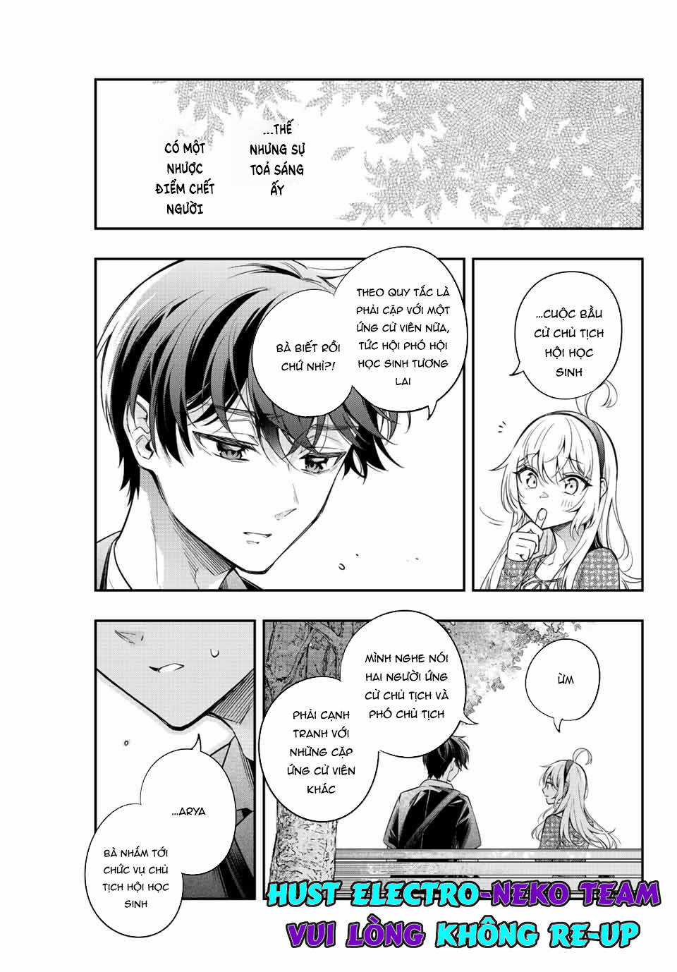 Arya-san bàn bên thi thoảng lại thả thính tôi bằng tiếng Nga Chapter 23 trang 17