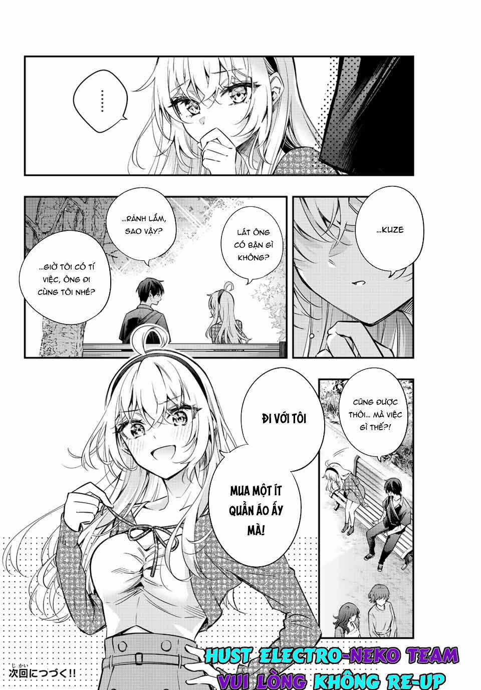 Arya-san bàn bên thi thoảng lại thả thính tôi bằng tiếng Nga Chapter 23 trang 24