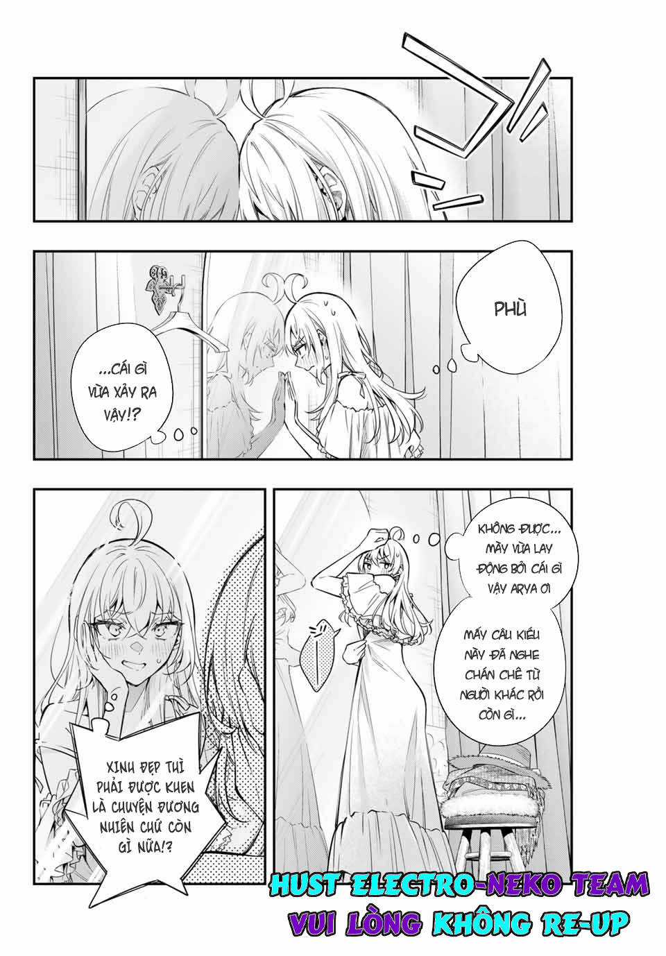 Arya-san bàn bên thi thoảng lại thả thính tôi bằng tiếng Nga Chapter 24 trang 17