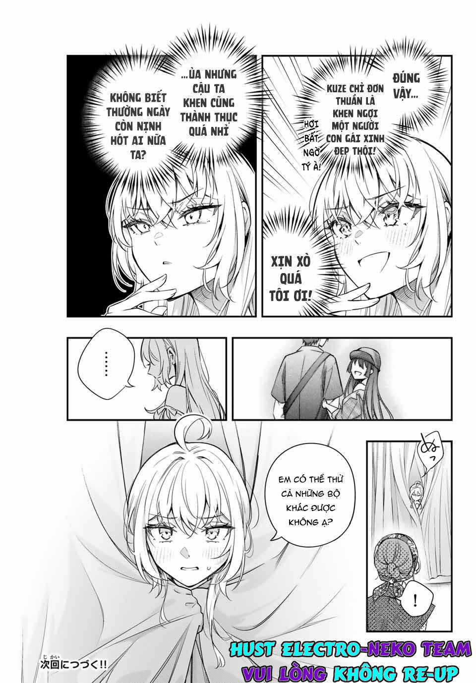 Arya-san bàn bên thi thoảng lại thả thính tôi bằng tiếng Nga Chapter 24 trang 18