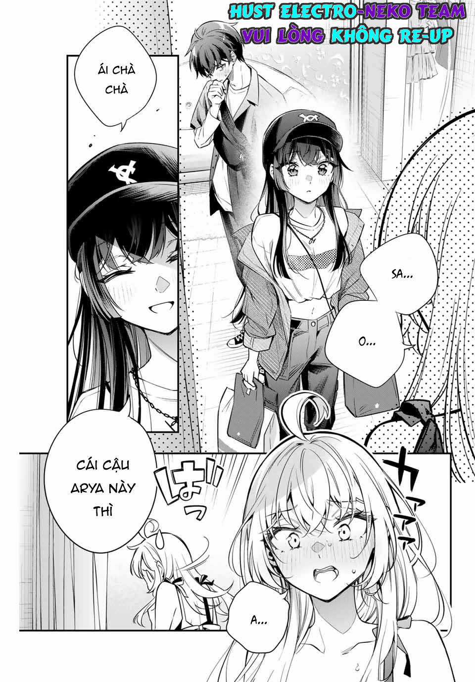 Arya-san bàn bên thi thoảng lại thả thính tôi bằng tiếng Nga Chapter 25 trang 10