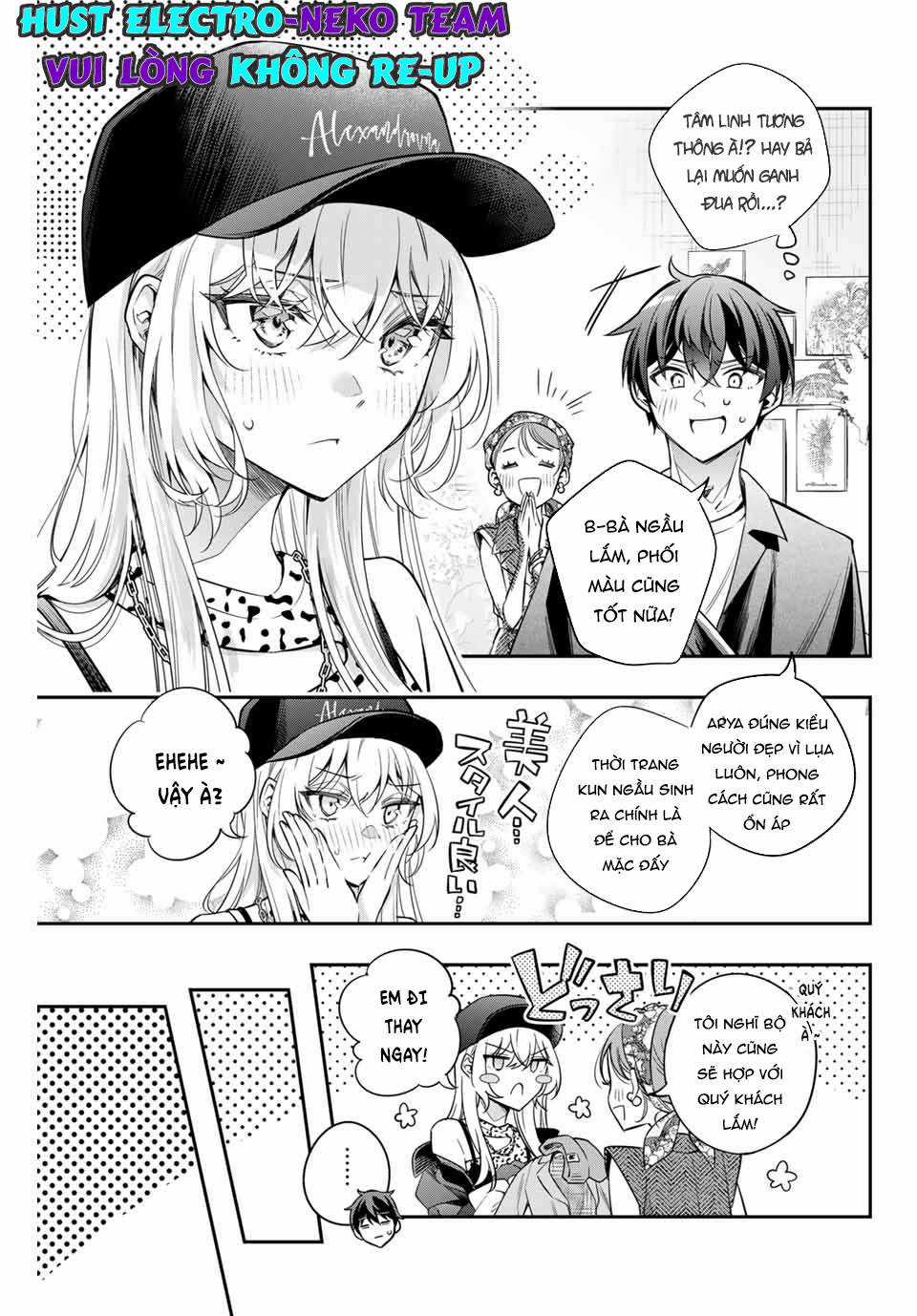 Arya-san bàn bên thi thoảng lại thả thính tôi bằng tiếng Nga Chapter 25 trang 6