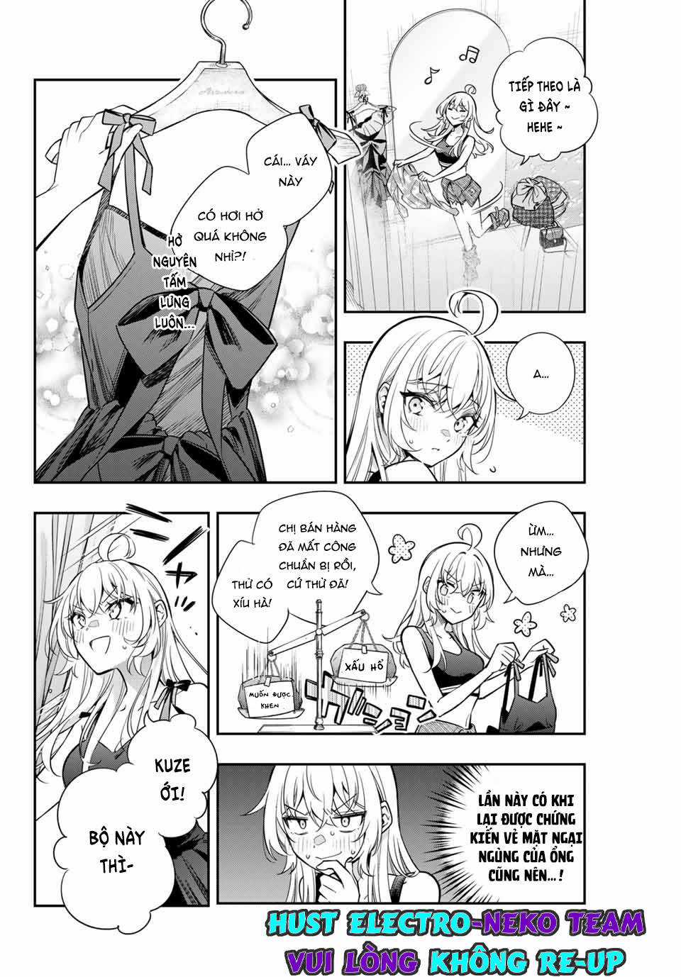 Arya-san bàn bên thi thoảng lại thả thính tôi bằng tiếng Nga Chapter 25 trang 9