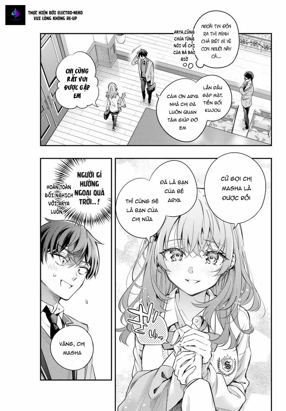 Arya-san bàn bên thi thoảng lại thả thính tôi bằng tiếng Nga Chapter 26 trang 10