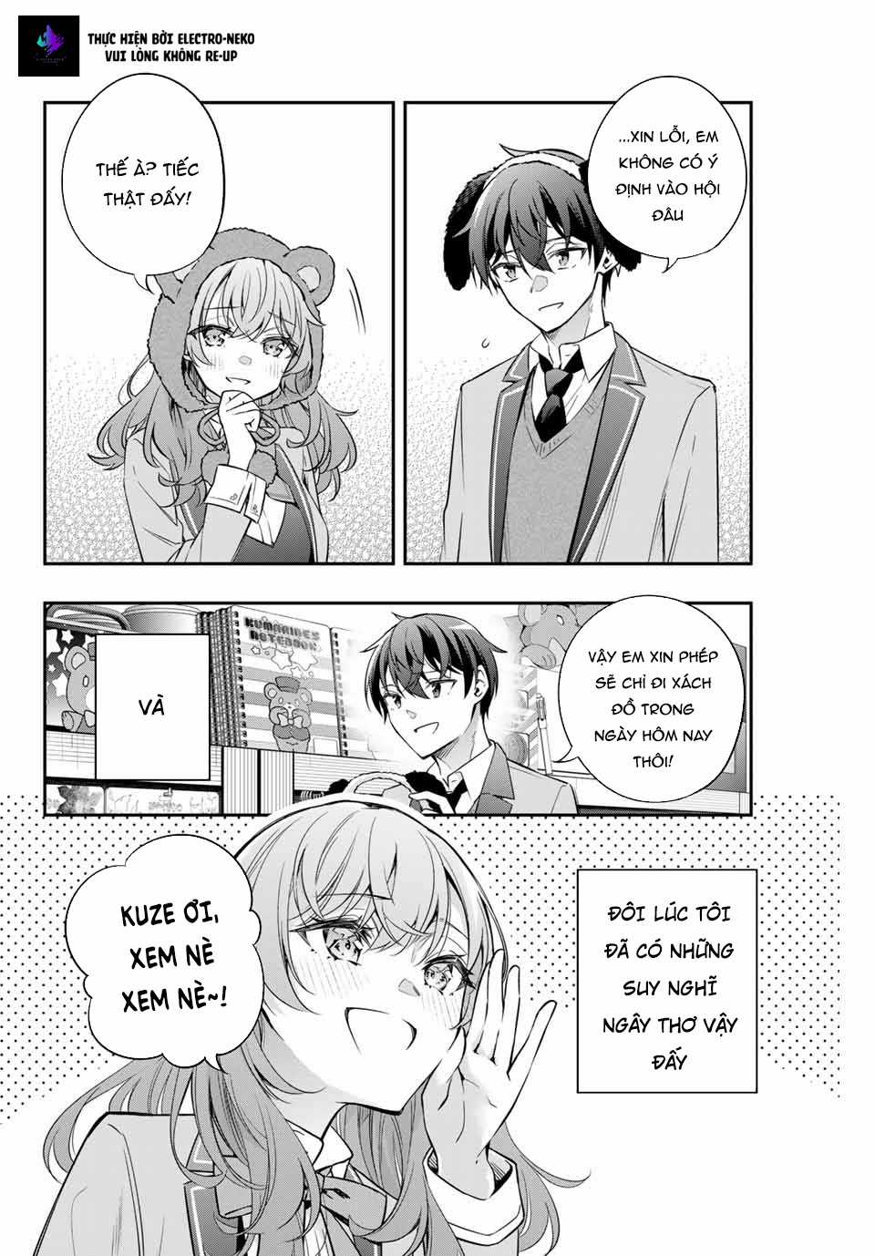 Arya-san bàn bên thi thoảng lại thả thính tôi bằng tiếng Nga Chapter 26 trang 17