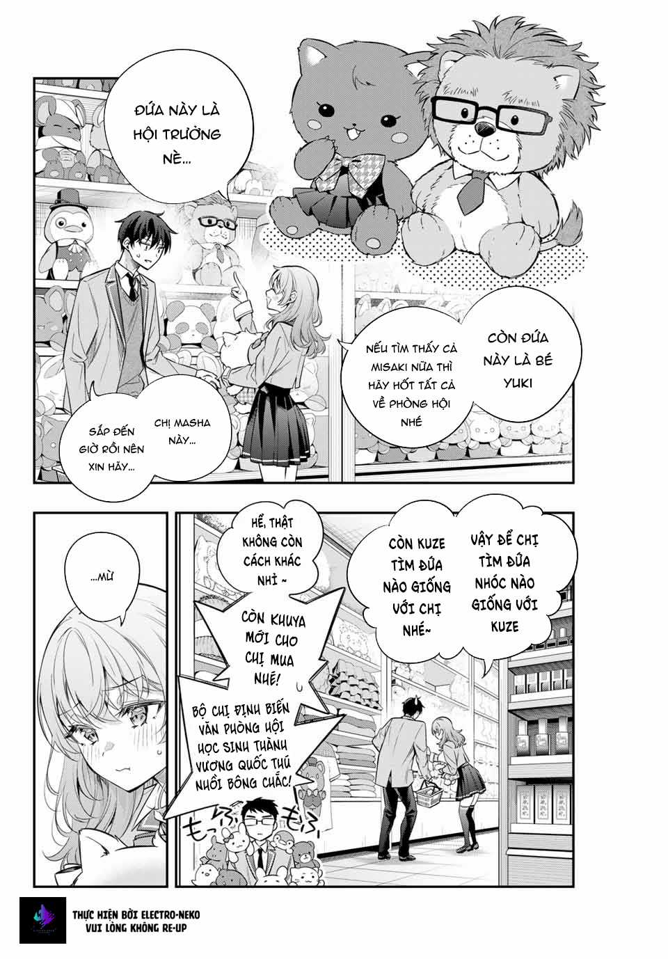 Arya-san bàn bên thi thoảng lại thả thính tôi bằng tiếng Nga Chapter 26 trang 19