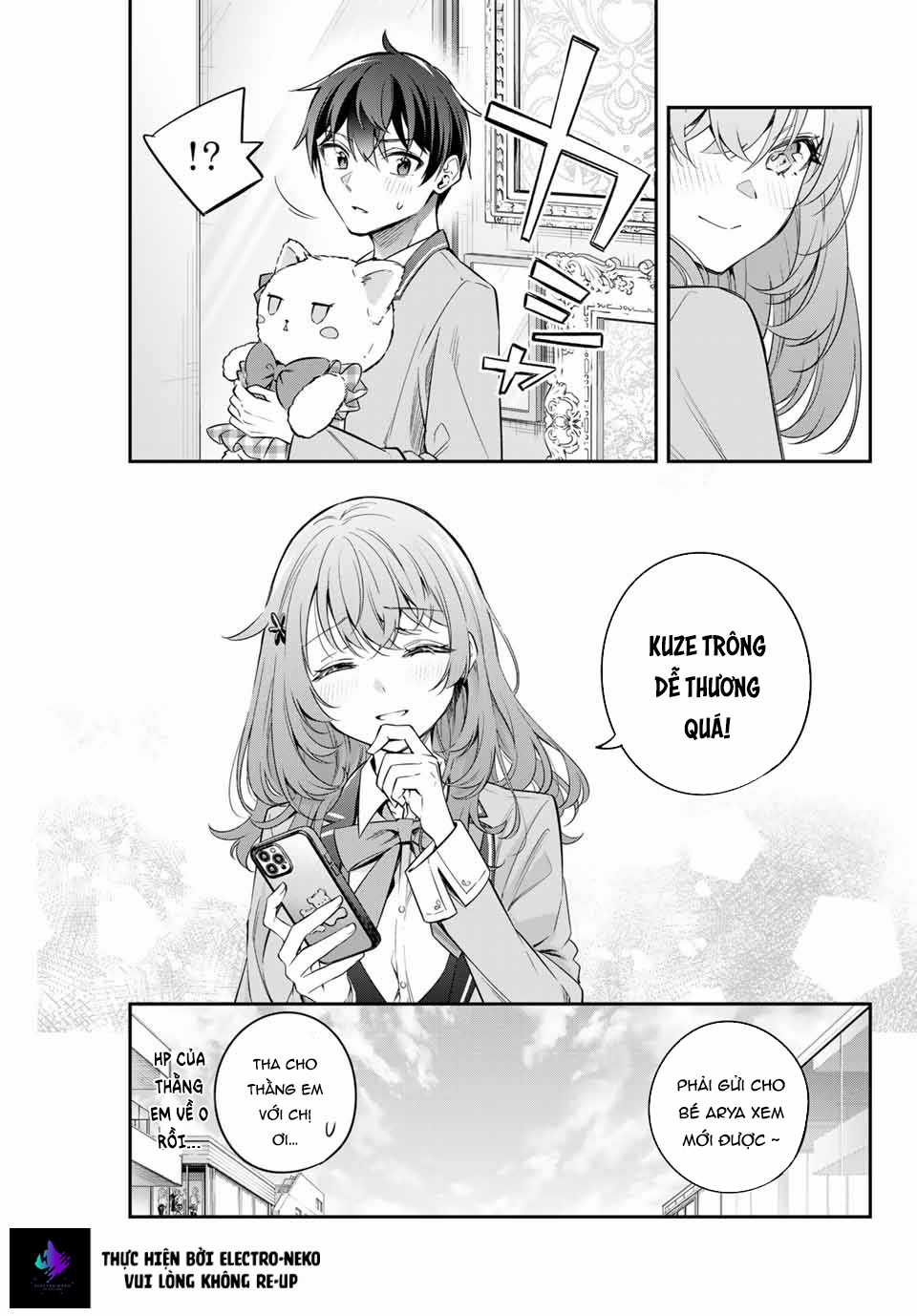 Arya-san bàn bên thi thoảng lại thả thính tôi bằng tiếng Nga Chapter 27 trang 10