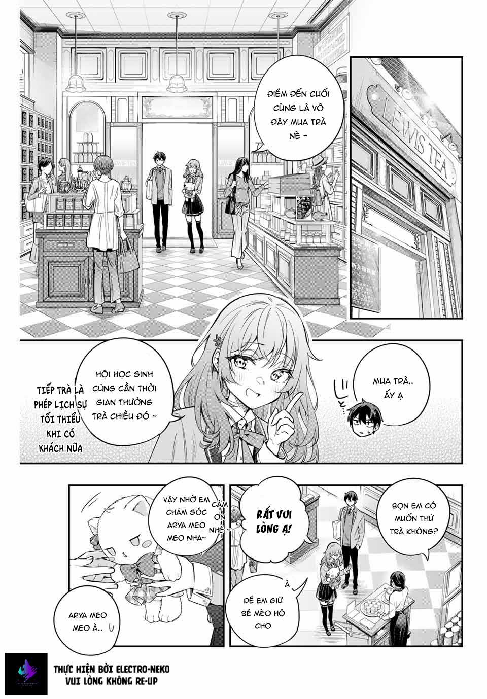 Arya-san bàn bên thi thoảng lại thả thính tôi bằng tiếng Nga Chapter 27 trang 6