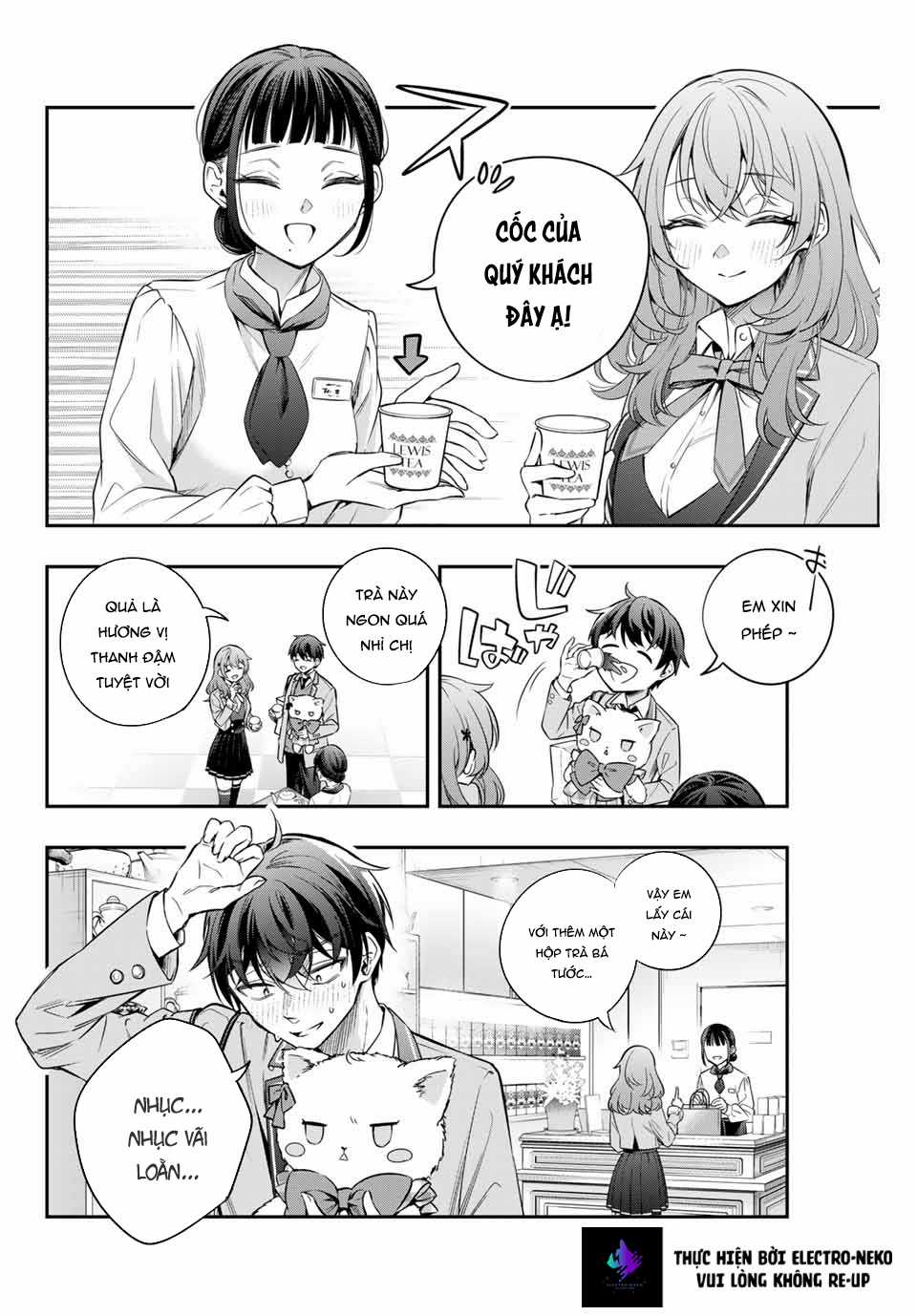 Arya-san bàn bên thi thoảng lại thả thính tôi bằng tiếng Nga Chapter 27 trang 9