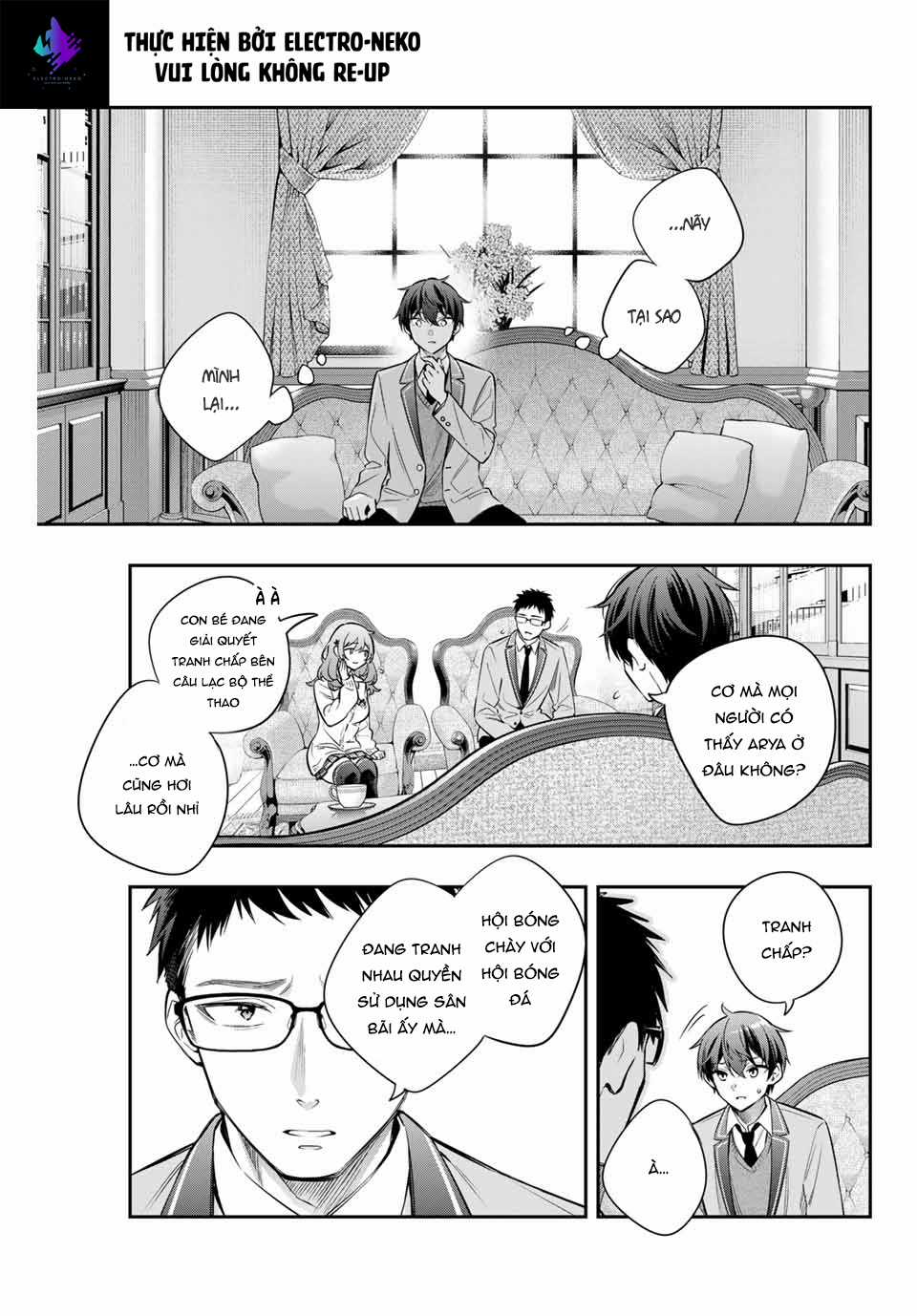 Arya-san bàn bên thi thoảng lại thả thính tôi bằng tiếng Nga Chapter 28 trang 6