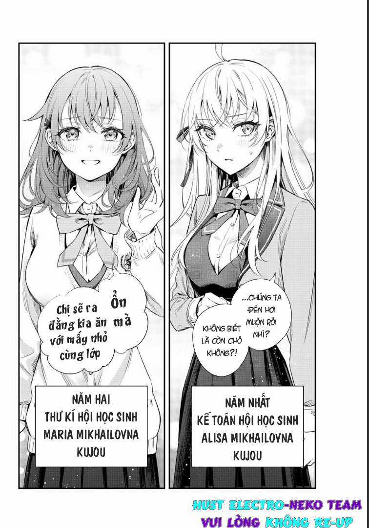 Arya-san bàn bên thi thoảng lại thả thính tôi bằng tiếng Nga Chapter 3 trang 9
