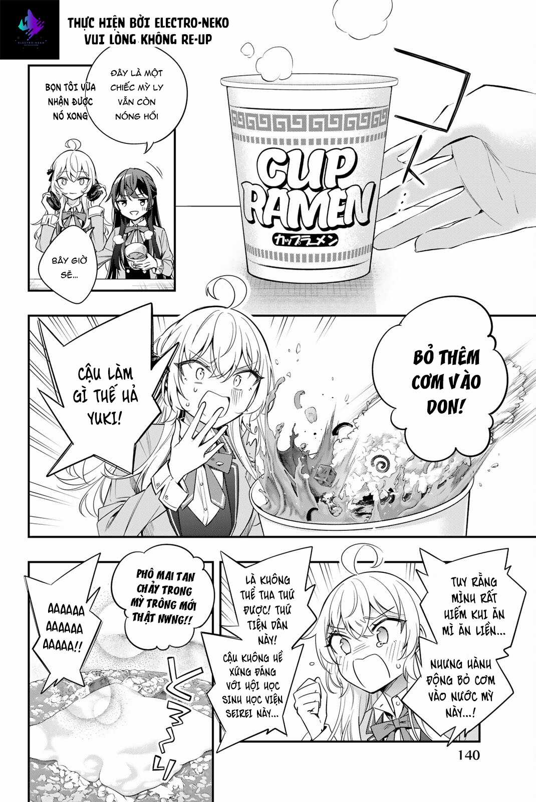 Arya-san bàn bên thi thoảng lại thả thính tôi bằng tiếng Nga Chapter 30 trang 23