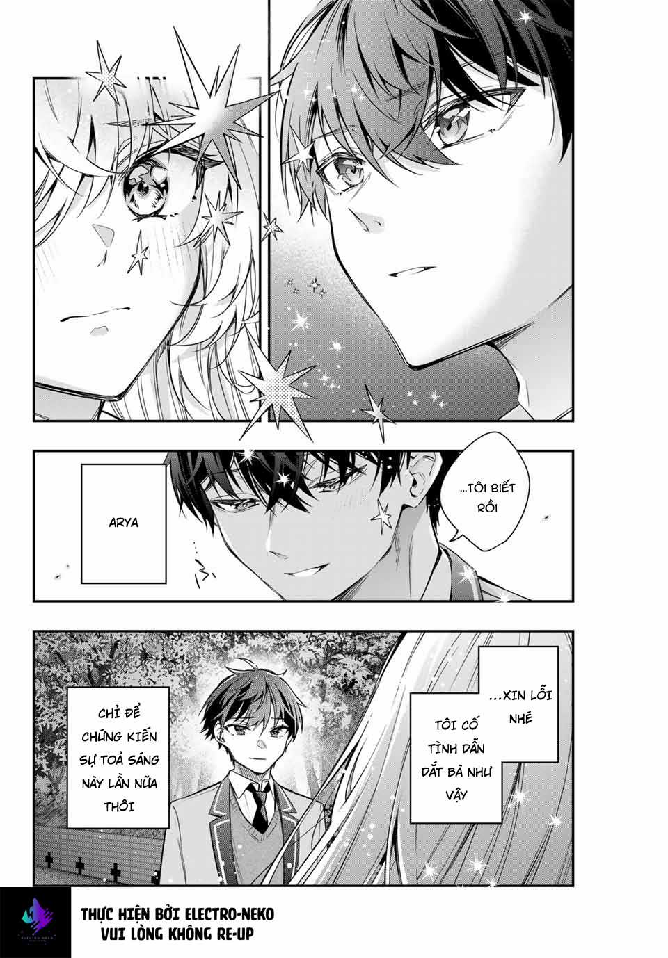 Arya-san bàn bên thi thoảng lại thả thính tôi bằng tiếng Nga Chapter 30 trang 9