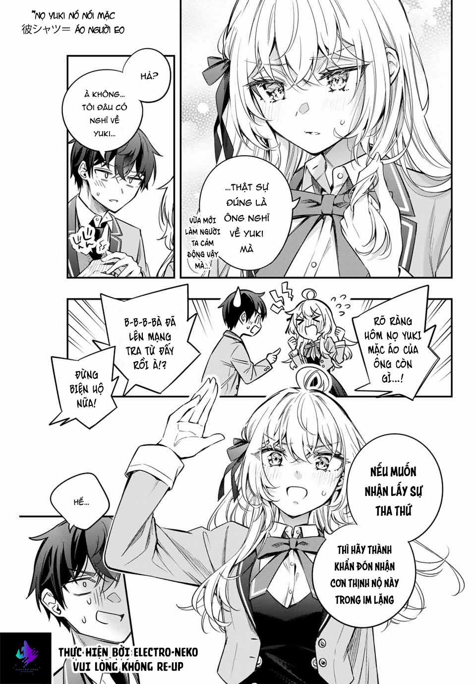 Arya-san bàn bên thi thoảng lại thả thính tôi bằng tiếng Nga Chapter 31 trang 11