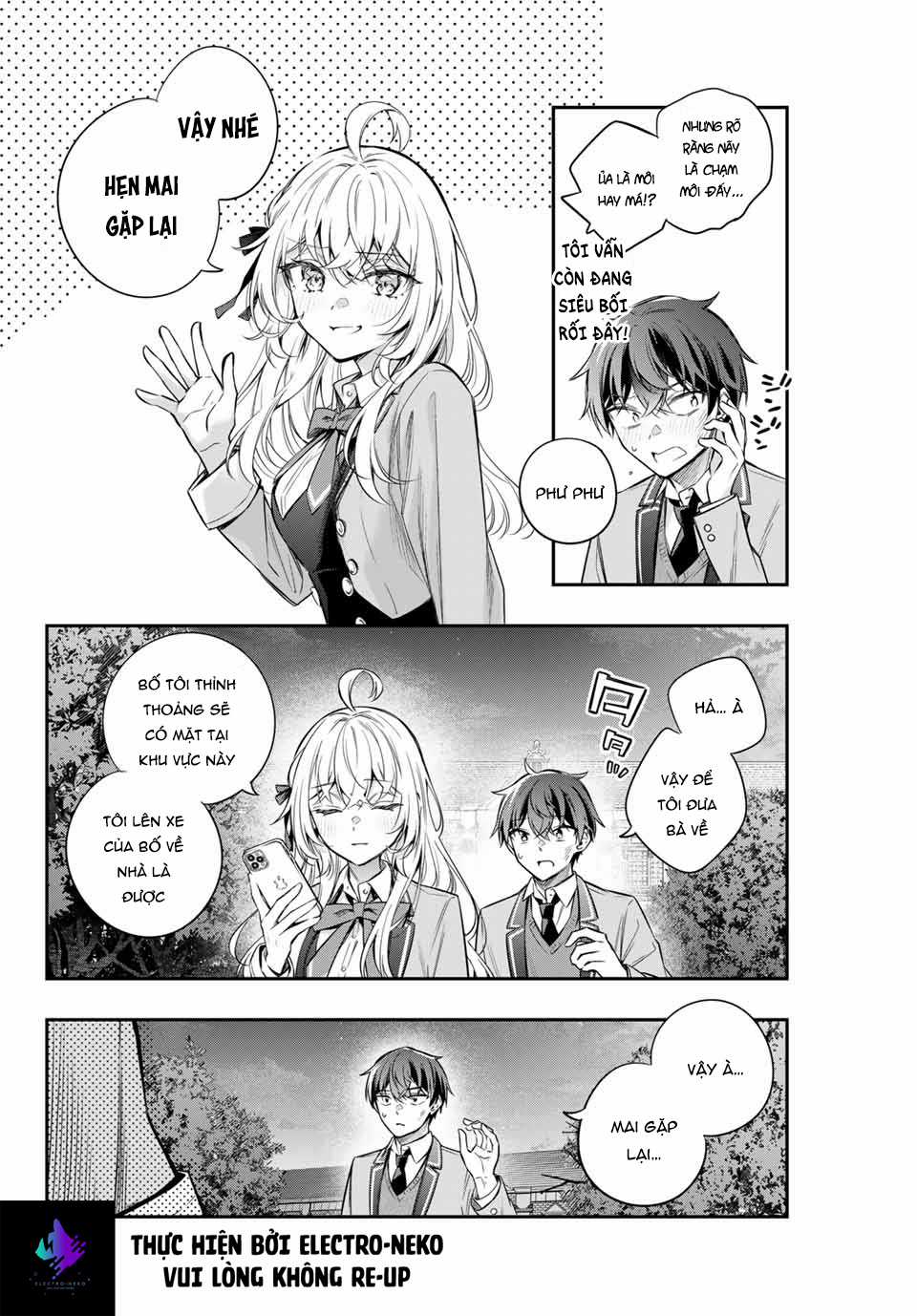 Arya-san bàn bên thi thoảng lại thả thính tôi bằng tiếng Nga Chapter 31 trang 17