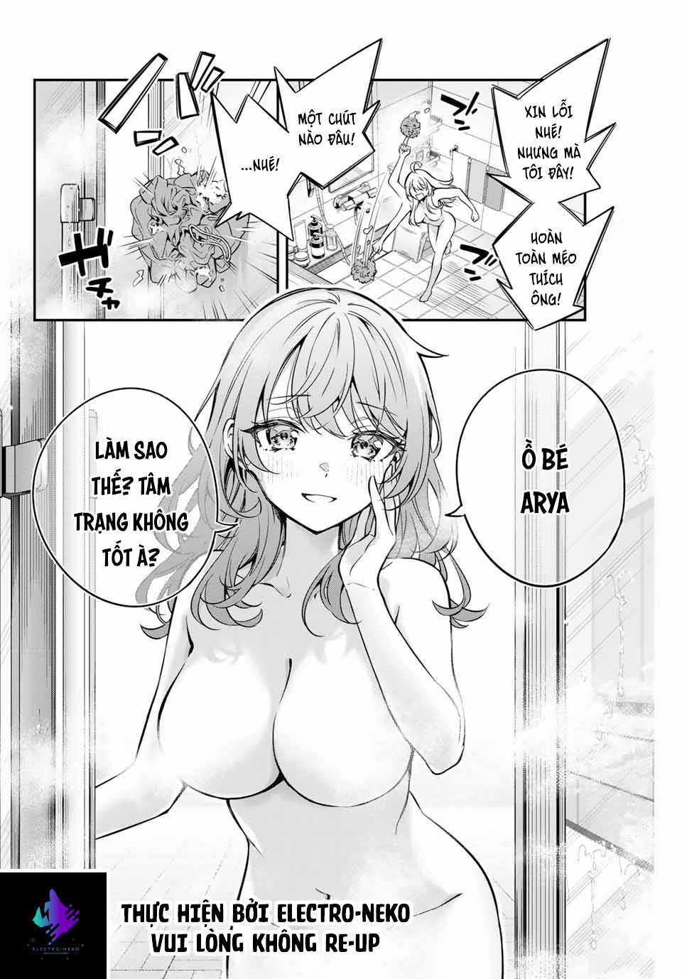 Arya-san bàn bên thi thoảng lại thả thính tôi bằng tiếng Nga Chapter 32 trang 11