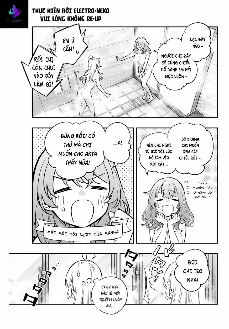 Arya-san bàn bên thi thoảng lại thả thính tôi bằng tiếng Nga Chapter 32 trang 12