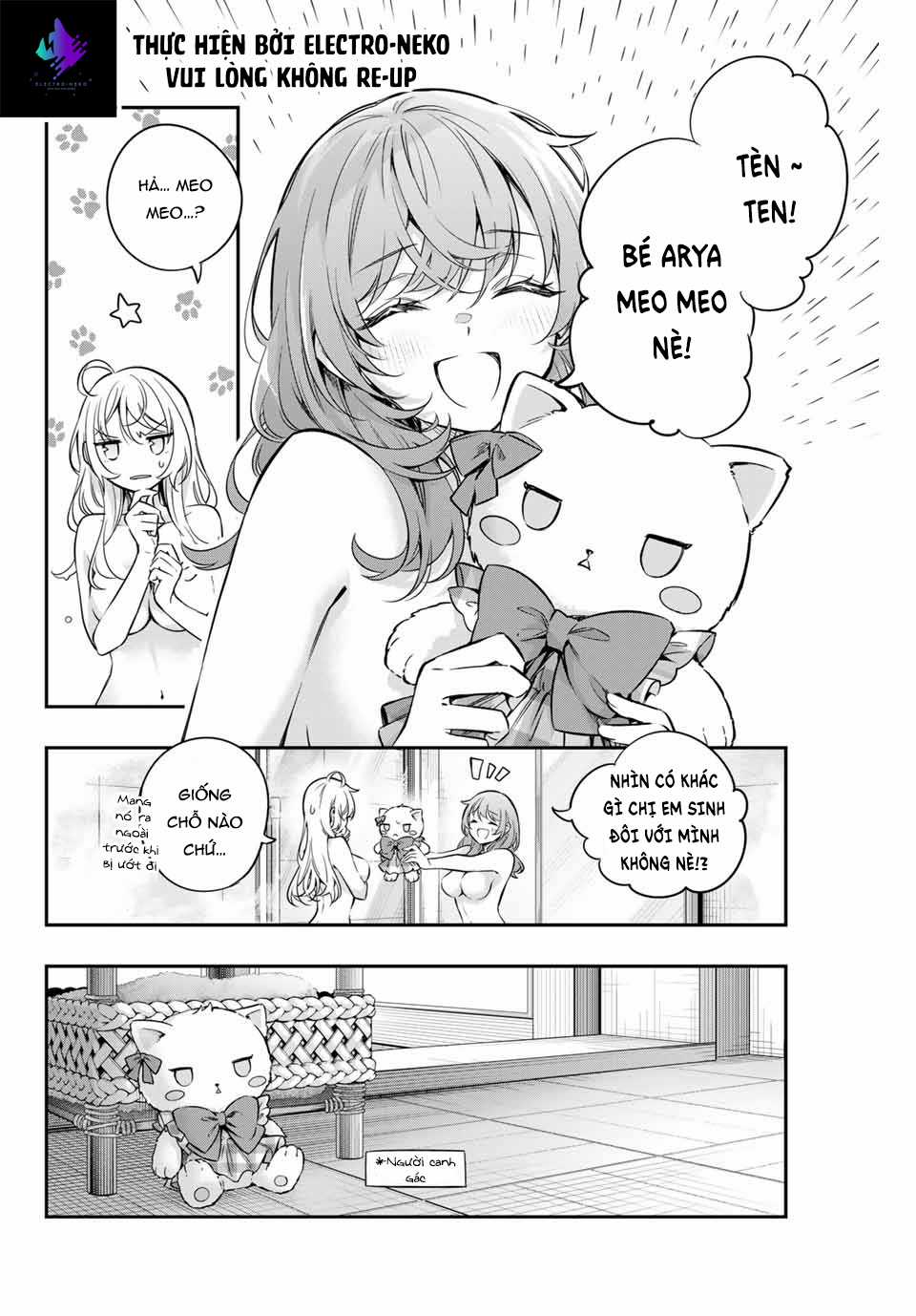 Arya-san bàn bên thi thoảng lại thả thính tôi bằng tiếng Nga Chapter 32 trang 13