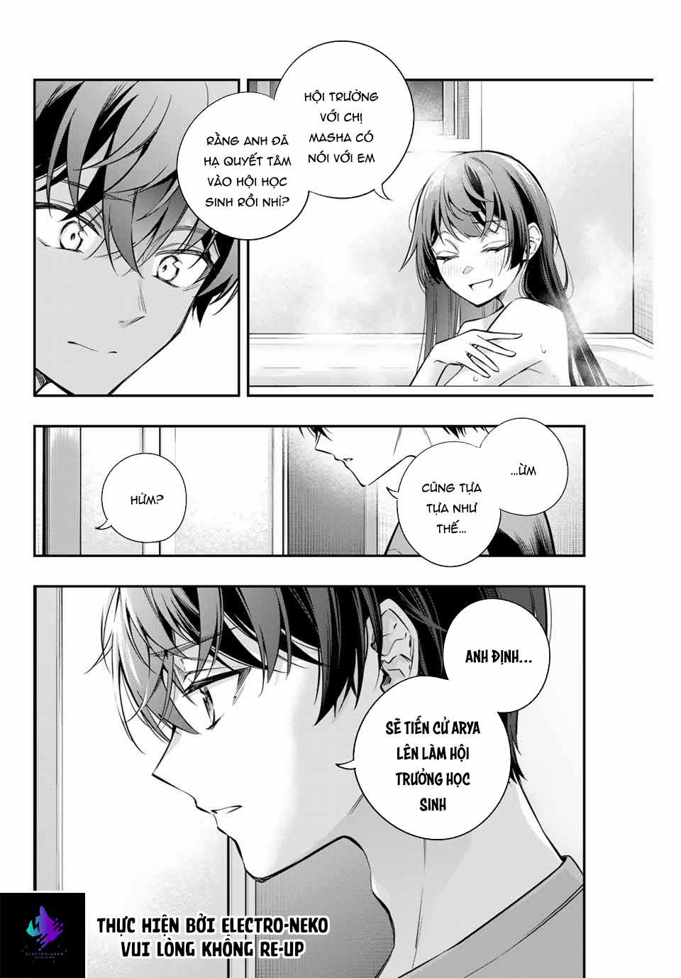Arya-san bàn bên thi thoảng lại thả thính tôi bằng tiếng Nga Chapter 33 trang 13