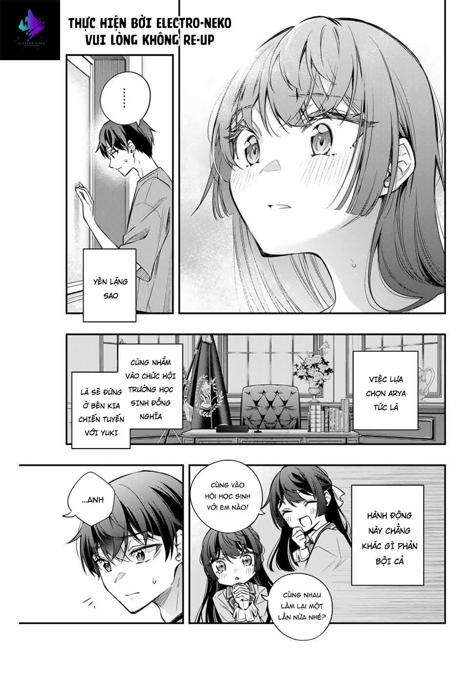 Arya-san bàn bên thi thoảng lại thả thính tôi bằng tiếng Nga Chapter 33 trang 14