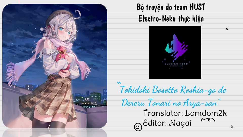 Arya-san bàn bên thi thoảng lại thả thính tôi bằng tiếng Nga Chapter 33 trang 26