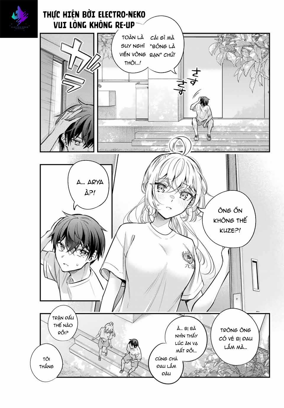 Arya-san bàn bên thi thoảng lại thả thính tôi bằng tiếng Nga Chapter 34 trang 11