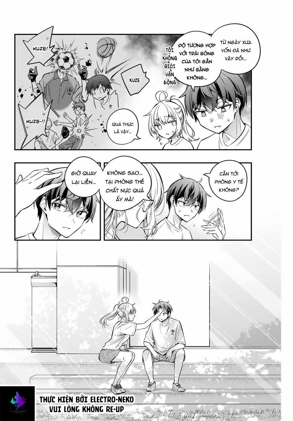 Arya-san bàn bên thi thoảng lại thả thính tôi bằng tiếng Nga Chapter 34 trang 12