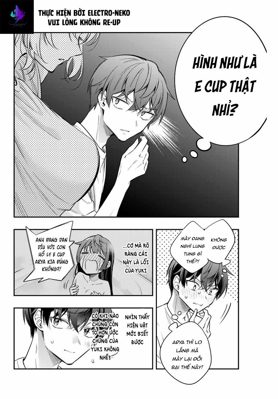 Arya-san bàn bên thi thoảng lại thả thính tôi bằng tiếng Nga Chapter 34 trang 14