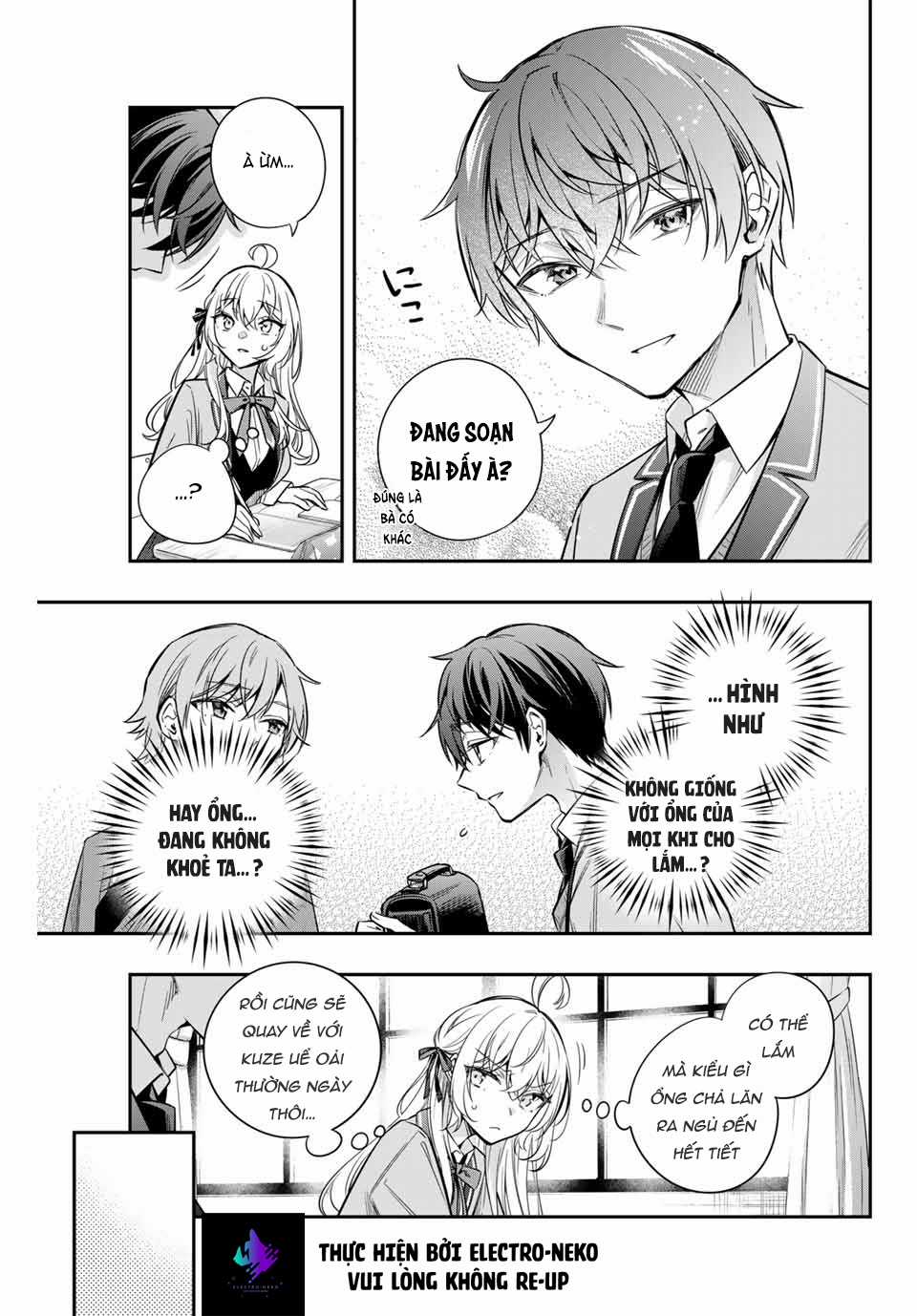 Arya-san bàn bên thi thoảng lại thả thính tôi bằng tiếng Nga Chapter 34 trang 5