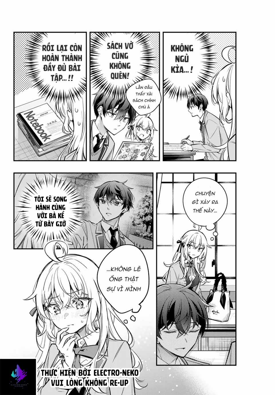 Arya-san bàn bên thi thoảng lại thả thính tôi bằng tiếng Nga Chapter 34 trang 6