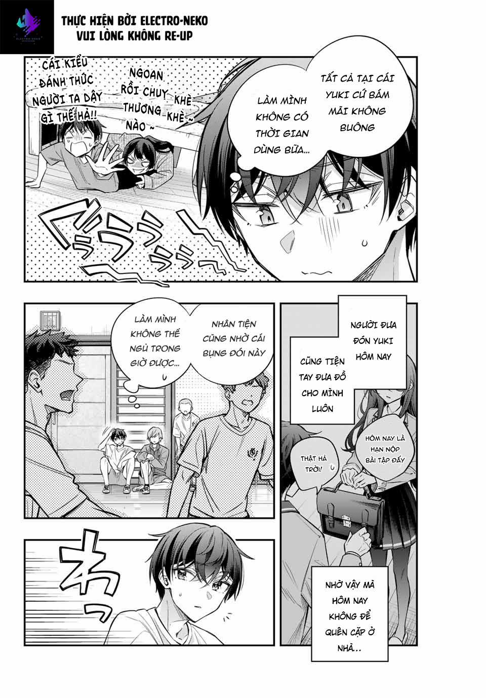 Arya-san bàn bên thi thoảng lại thả thính tôi bằng tiếng Nga Chapter 34 trang 8