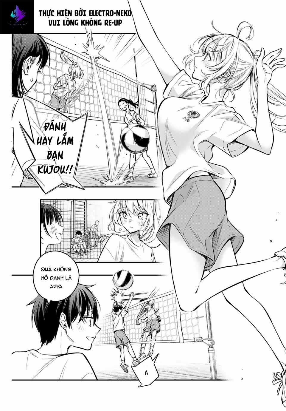 Arya-san bàn bên thi thoảng lại thả thính tôi bằng tiếng Nga Chapter 34 trang 9