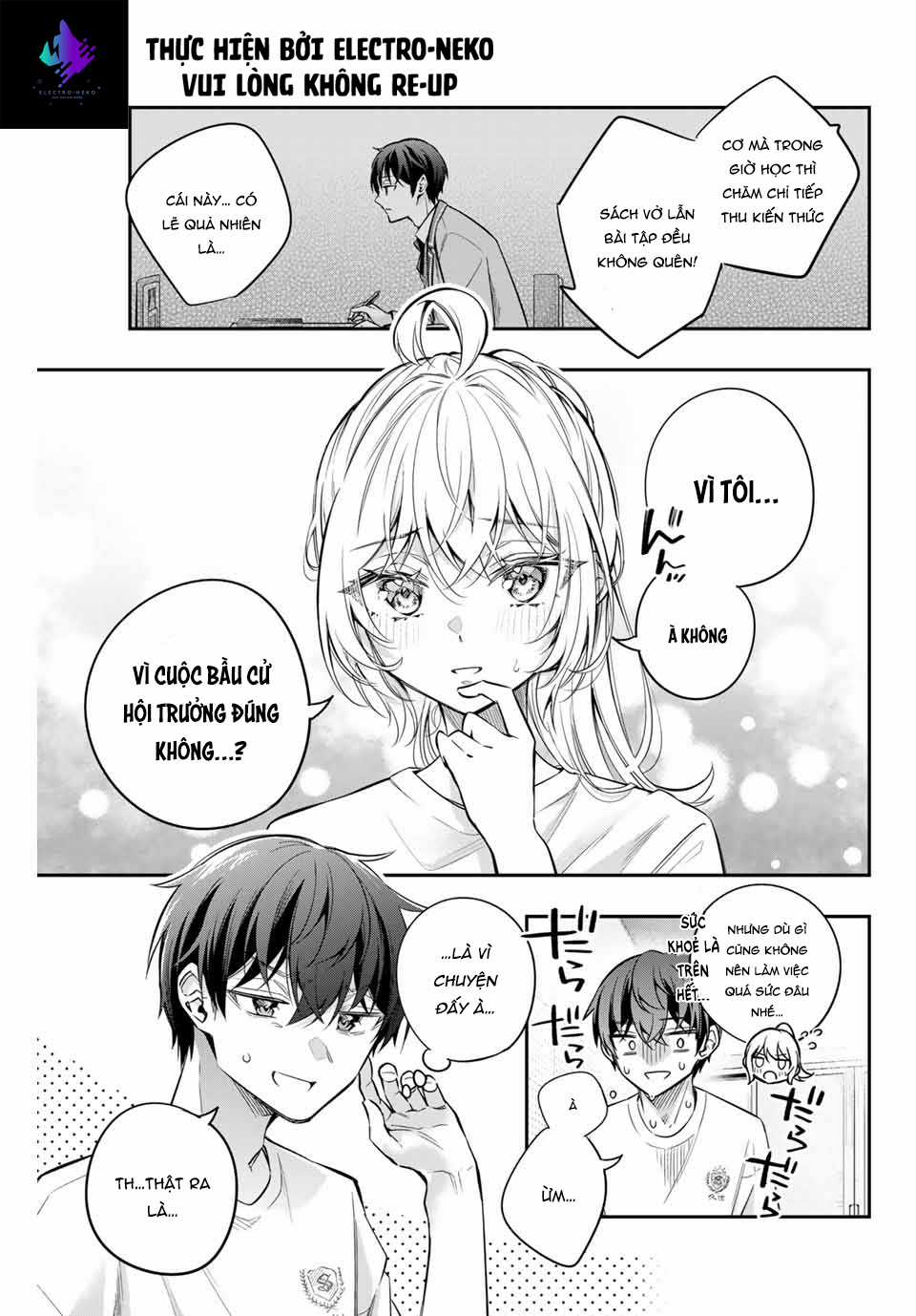 Arya-san bàn bên thi thoảng lại thả thính tôi bằng tiếng Nga Chapter 35 trang 10