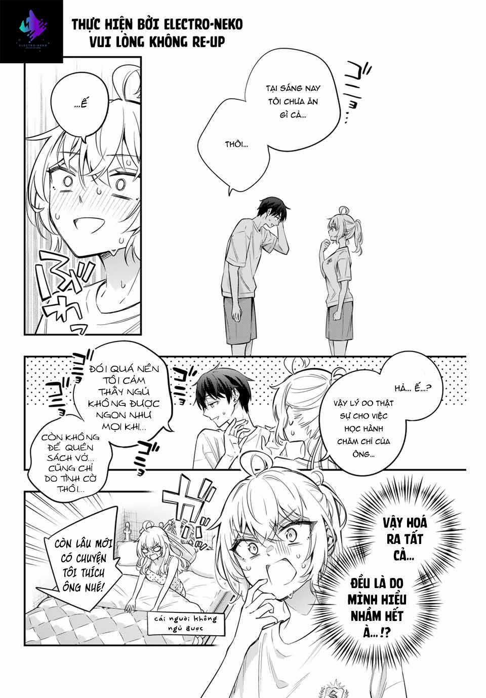 Arya-san bàn bên thi thoảng lại thả thính tôi bằng tiếng Nga Chapter 35 trang 11