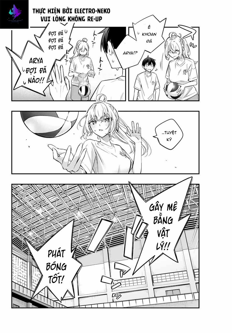 Arya-san bàn bên thi thoảng lại thả thính tôi bằng tiếng Nga Chapter 35 trang 13