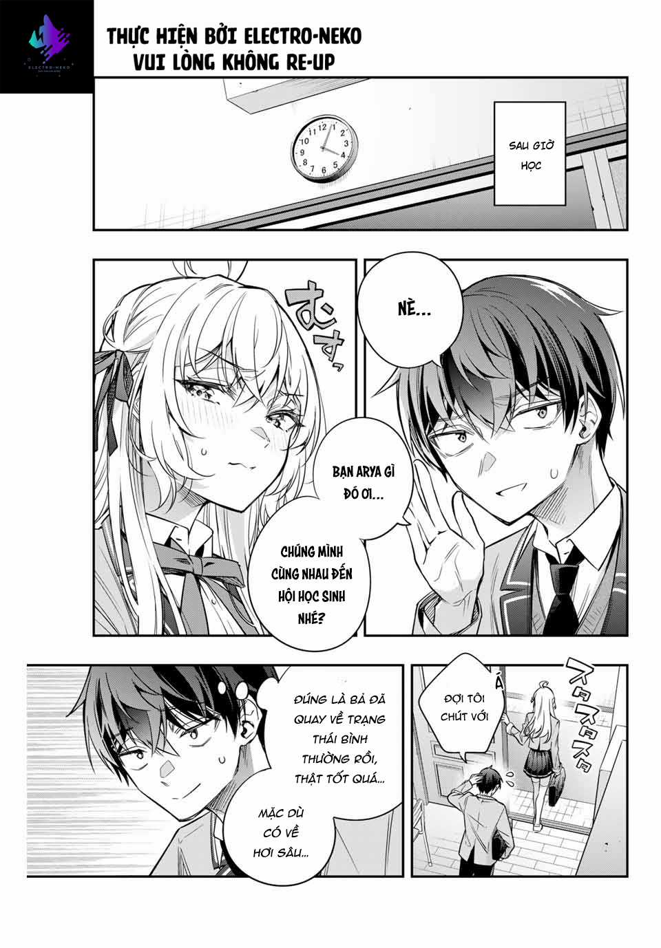 Arya-san bàn bên thi thoảng lại thả thính tôi bằng tiếng Nga Chapter 35 trang 14