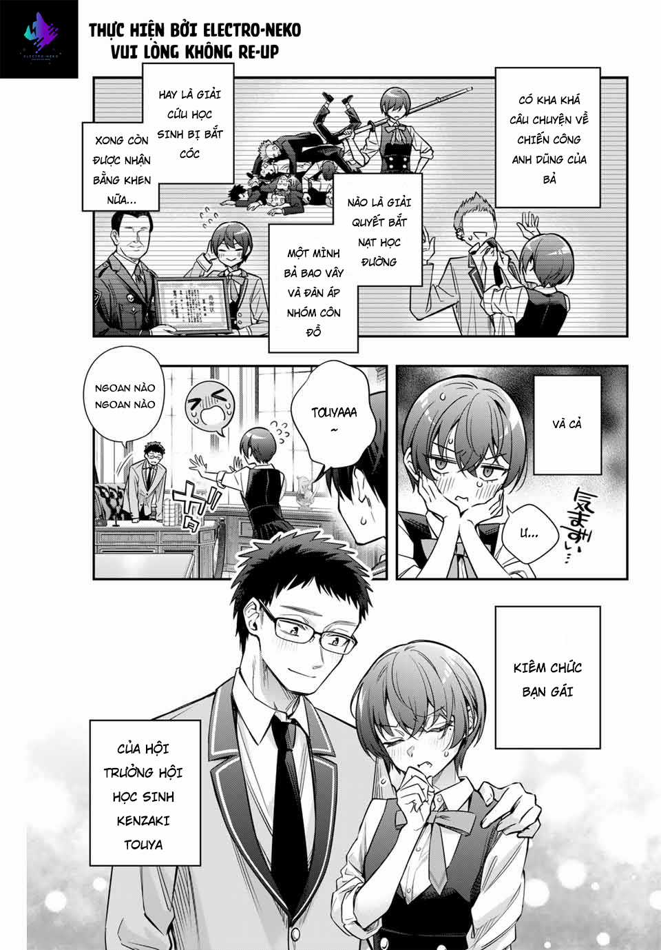 Arya-san bàn bên thi thoảng lại thả thính tôi bằng tiếng Nga Chapter 36 trang 10