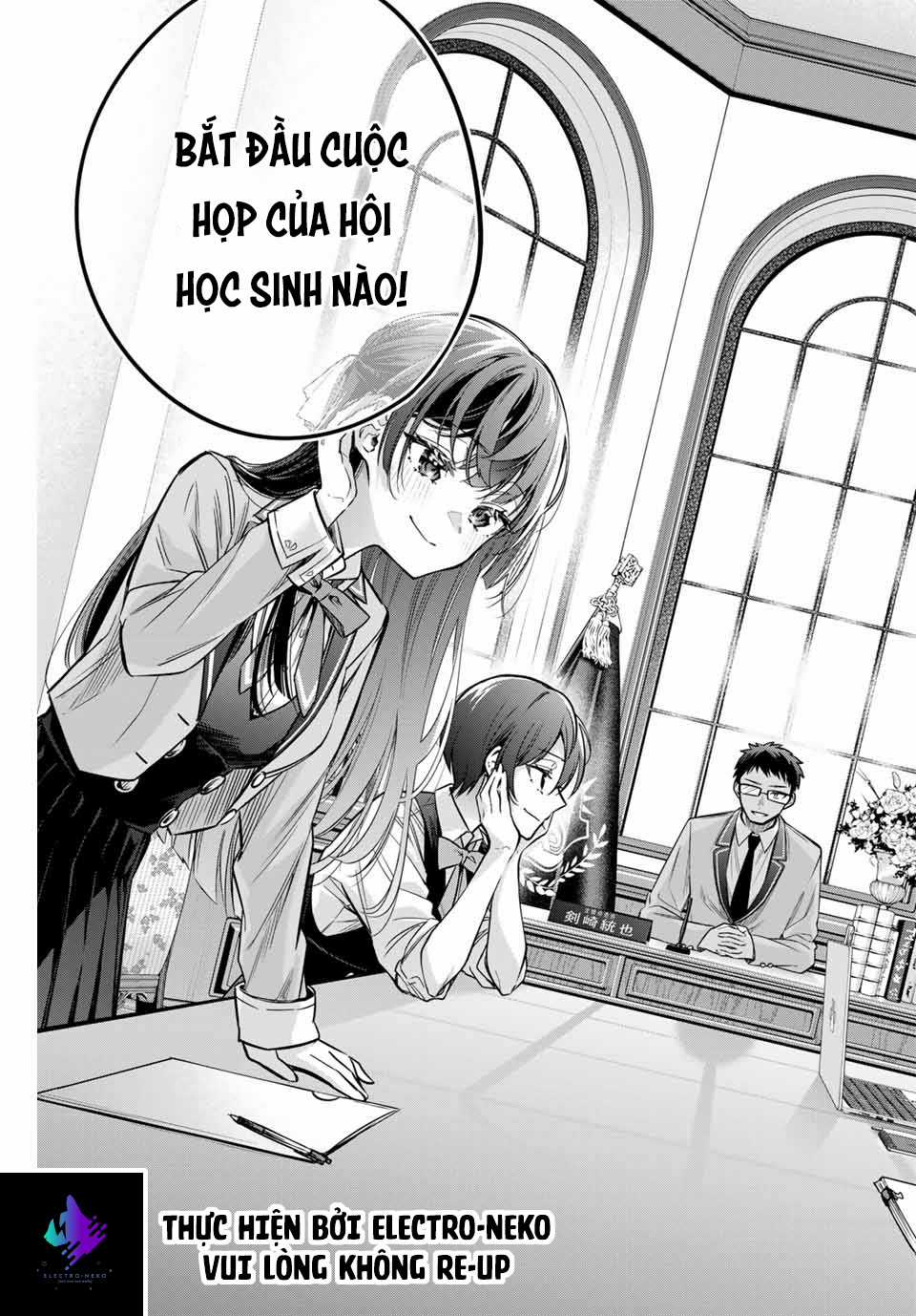 Arya-san bàn bên thi thoảng lại thả thính tôi bằng tiếng Nga Chapter 36 trang 14